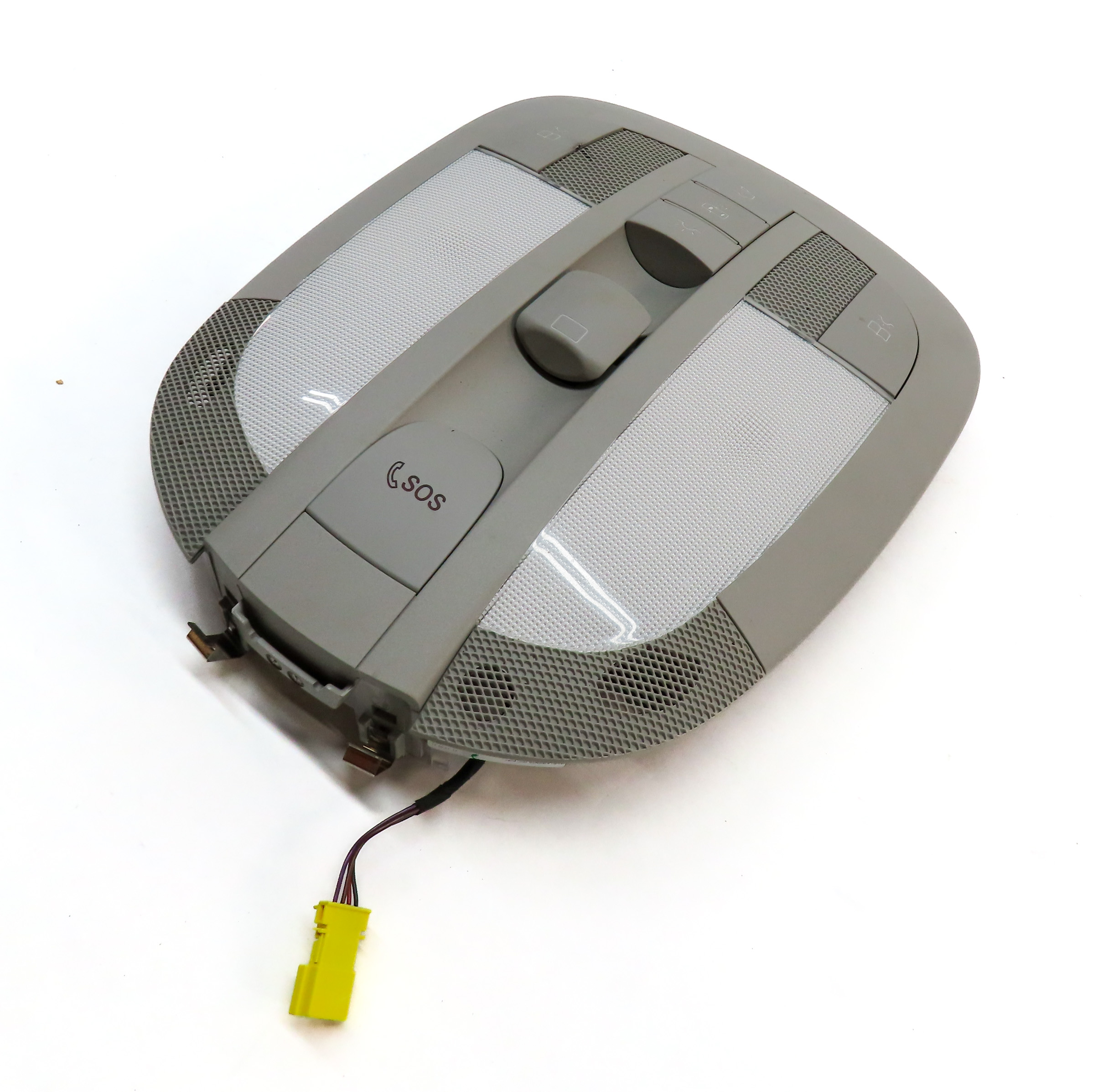 2012 MERCEDES GL350 (X164) FRONT DOME LIGHT LAMP w/ SUNROOF SWITCH (Gray) — exact item pictured